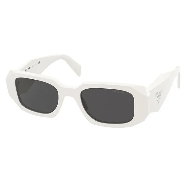 Kính Mát Prada SPR17W 1425S0 Sunglasses Màu Trắng Xám