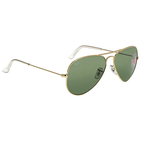 Kính Mát Rayban Aviator Green Polarized Sunglasses RB3025 001/58 58-14 Màu Vàng Xanh - Kính mắt - Vua Hàng Hiệu