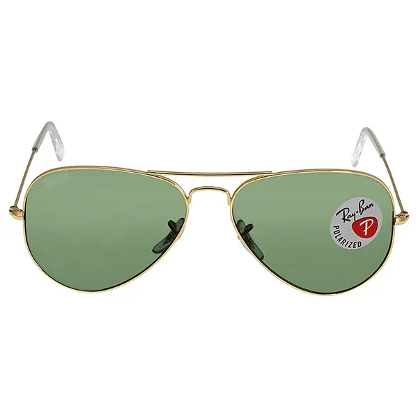 Kính Mát Rayban Aviator Green Polarized Sunglasses RB3025 001/58 58-14 Màu Vàng Xanh - Kính mắt - Vua Hàng Hiệu