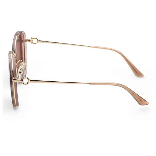Kính Mát Salvatore Ferragamo Fashion Unisex Sunglasses SF213SK-272 Màu Nâu - Kính mắt - Vua Hàng Hiệu