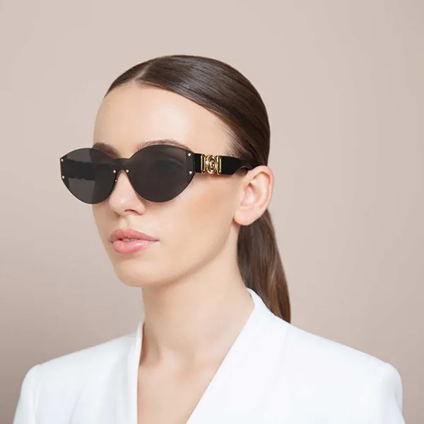 Kính Mát Versace Fashion Women's Sunglasses VE2224-GB1-87 Màu Xám - 1