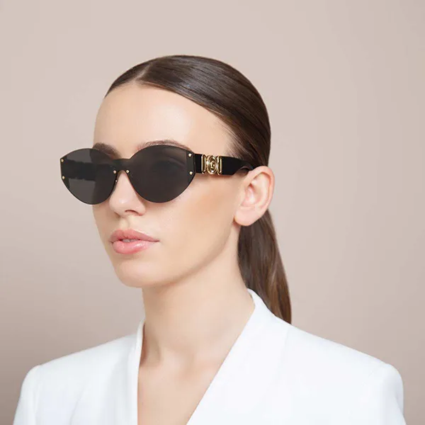 Kính Mát Versace Fashion Women's Sunglasses VE2224-GB1-87 Màu Xám - Kính mắt - Vua Hàng Hiệu