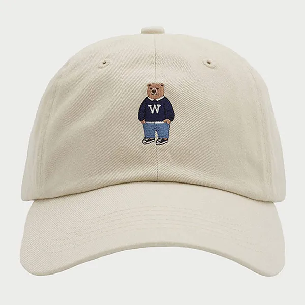 Mũ WHOAU Steve Ballcap WHACC3791A Màu Trắng Kem
