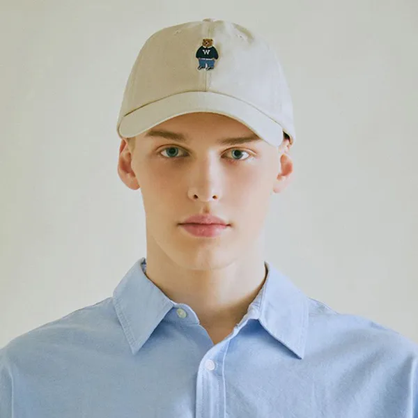 Mũ WHOAU Steve Ballcap WHACC3791A Màu Trắng Kem