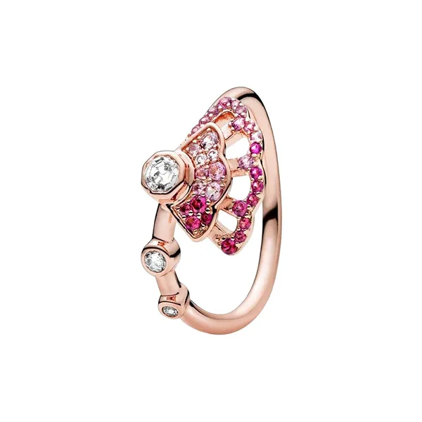 Nhẫn Pandora Pink Fan Ring 188191C01-54 Màu Vàng Hồng Size 56 - Trang sức - Vua Hàng Hiệu