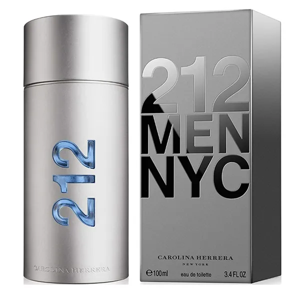 Nước Hoa Carolina Herrera 212 NYC Men, 100ml - Nước hoa - Vua Hàng Hiệu