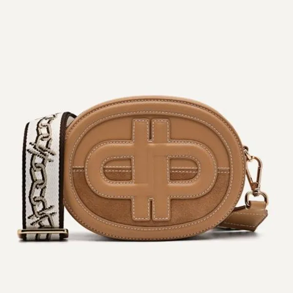 Túi Đeo Chéo Nữ Pedro Icon Leather Shoulder Bag 76610062 Màu Nâu - Túi xách - Vua Hàng Hiệu