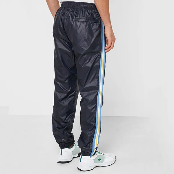 Quần Gió Lacoste Men’s Heritage Water-Resistant Trackpants XH9389 JGL Màu Xanh Đen Size M - Thời trang - Vua Hàng Hiệu