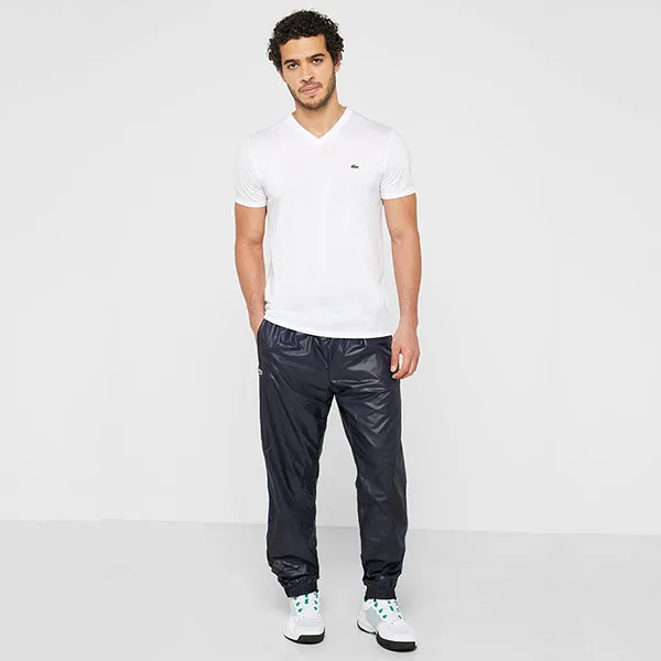 Quần Gió Lacoste Men’s Heritage Water-Resistant Trackpants XH9389 JGL Màu Xanh Đen Size M - Thời trang - Vua Hàng Hiệu