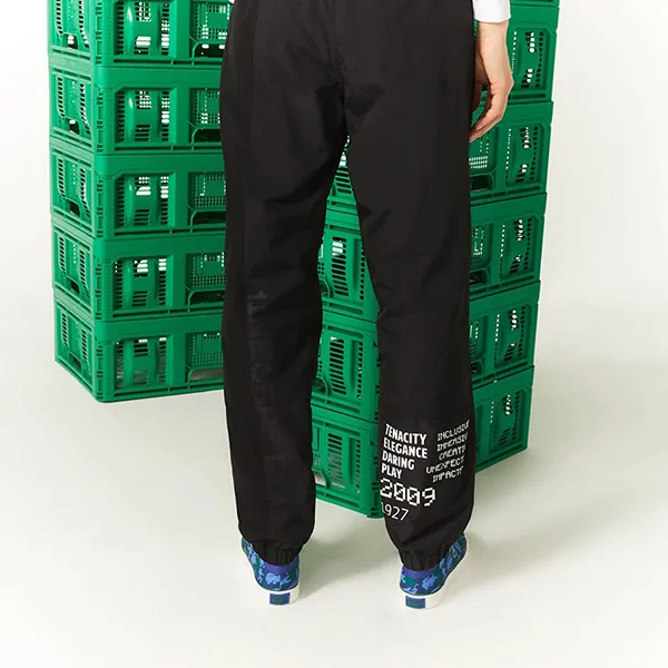 Quần Gió Lacoste Unisex Live x Minecraft Nylon Trackpants XH3814 031 Màu Đen Size XS (L) - Thời trang - Vua Hàng Hiệu