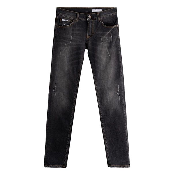Quần Jeans Nam Dolce & Gabbana D&G Skinny GY07LD G8GV5 Màu Đen Size 50 - 1