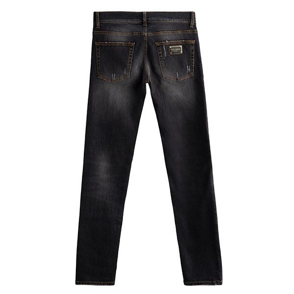 Quần Jeans Nam Dolce & Gabbana D&G Skinny GY07LD G8GV5 Màu Đen Size 52 - 5