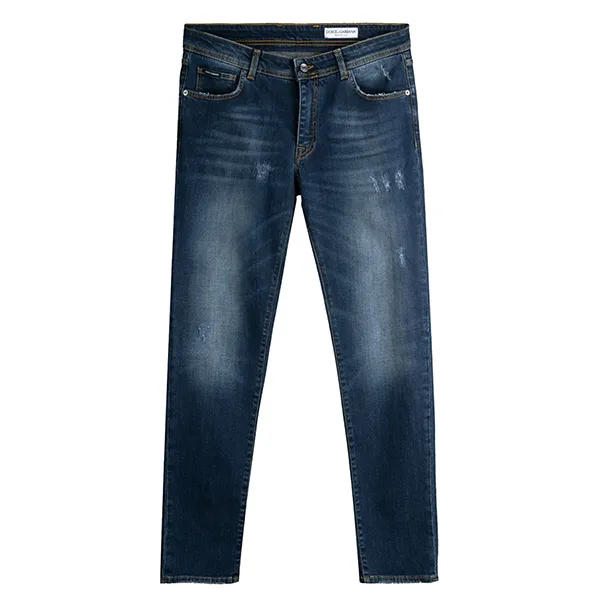 Quần Jeans Nam Dolce & Gabbana D&G Slim GYZR1D G8GV4 Màu Xanh Size 44
