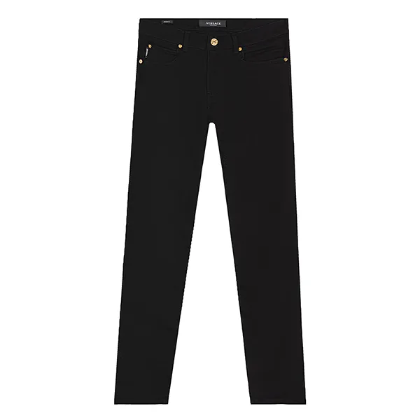 Quần Jeans Versace Logo Slim A81832 1F01113 IT 1D040 Màu Đen - Thời trang - Vua Hàng Hiệu