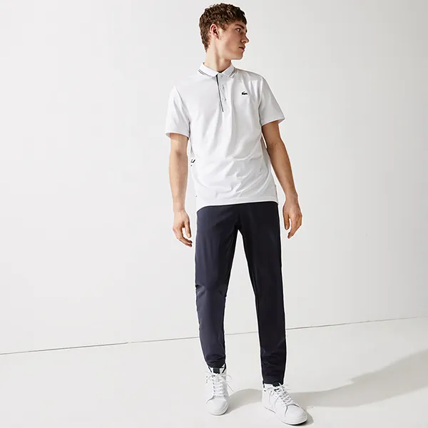Quần Lacoste Men’s Sport Lightweight Stretch Golf Chino Pants HH9554L Màu Xanh Navy Size 34