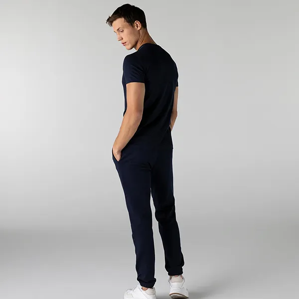 Quần Nỉ Lacoste Men's Sport Tennis Fleece Trackpants XH7611 166 Màu Xanh Navy Size 3
