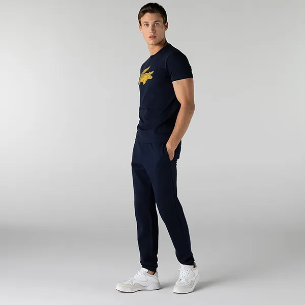 Quần Nỉ Lacoste Men's Sport Tennis Fleece Trackpants XH7611 166 Màu Xanh Navy Size 3