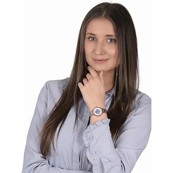 Set Đồng Hồ Nữ Anne Klein Quartz Crystal Solar Powered Ladies Watch AK/3631MPRT Phối Màu - Đồng hồ - Vua Hàng Hiệu