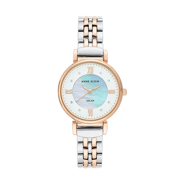 Set Đồng Hồ Nữ Anne Klein Quartz Crystal Solar Powered Ladies Watch AK/3631MPRT Phối Màu - Đồng hồ - Vua Hàng Hiệu