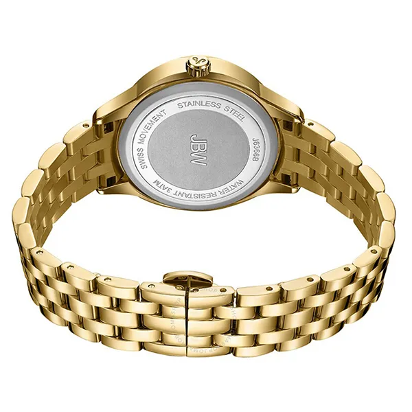 Set Đồng Hồ Nữ JBW Plaza Oval Diamond 18K Gold-Plated Watch & Band J6366B J6366B Màu Vàng - Đồng hồ - Vua Hàng Hiệu