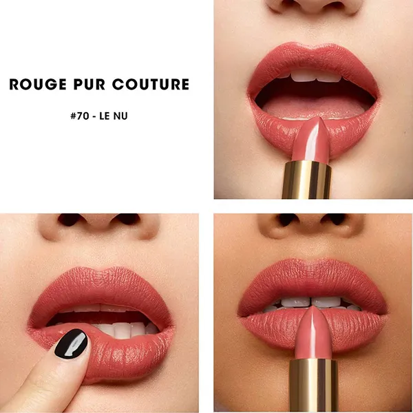 Set Son Yves Saint Laurent YSL Mini Rouge Pur Couture Satin Lipstick Trio 3 Màu - Son Môi - Vua Hàng Hiệu