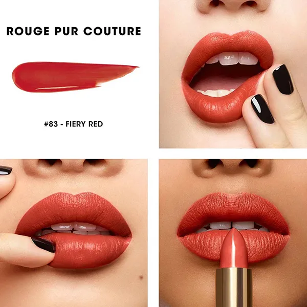 Set Son Yves Saint Laurent YSL Mini Rouge Pur Couture Satin Lipstick Trio 3 Màu - Son Môi - Vua Hàng Hiệu