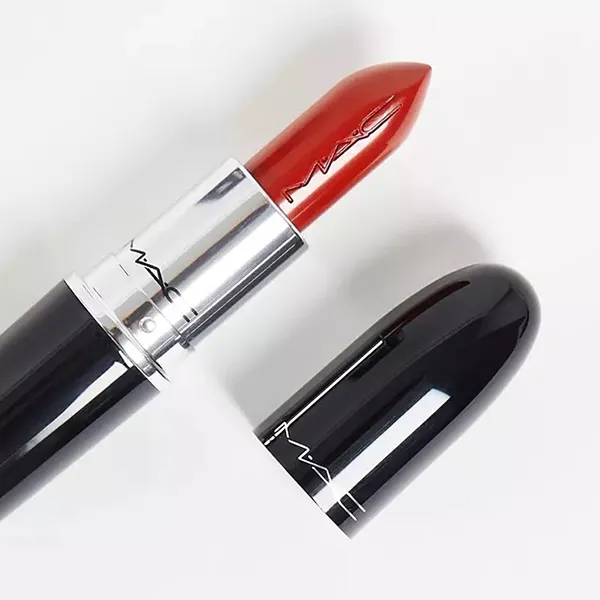 Son MAC Lustreglass Lipstick 551 Local Celeb Màu Cam Cháy