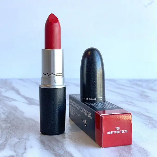 Son MAC Retro Matte Lipstick 709 Ruby Woo Tokyo 3g