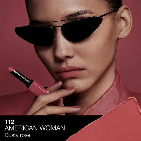 Son Nars Powermatte Lipstick 112 American Woman Màu Hồng - Son Môi - Vua Hàng Hiệu