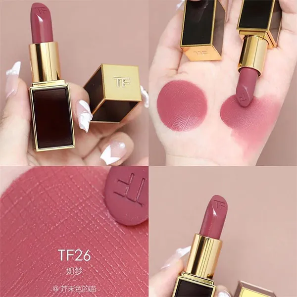 Son Tom Ford Lip Color 26 Obsessed Màu Hồng Đất