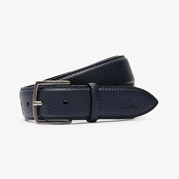 Thắt Lưng Lacoste Belt Men's RC4014 Màu Xanh Navy Size 100