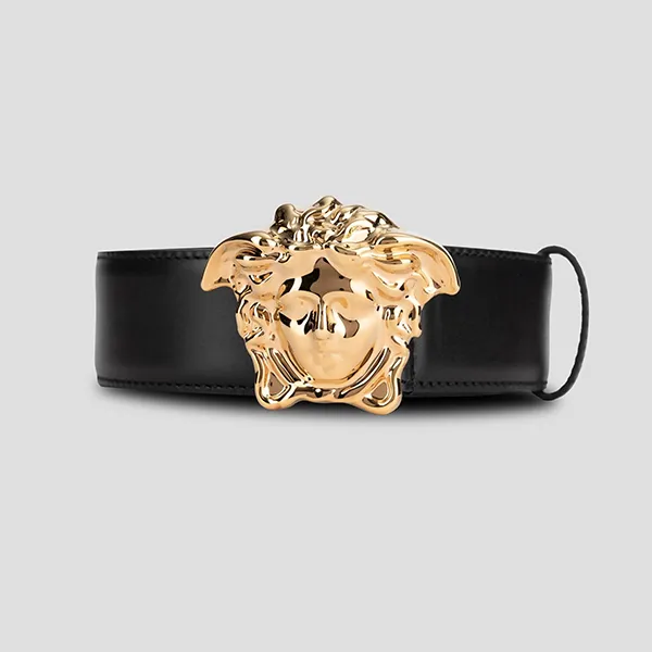 Thắt Lưng Versace La Medusa Leather DCU4140 DVTP1 KVO41 Màu Đen Size 90 - Thắt lưng - Vua Hàng Hiệu