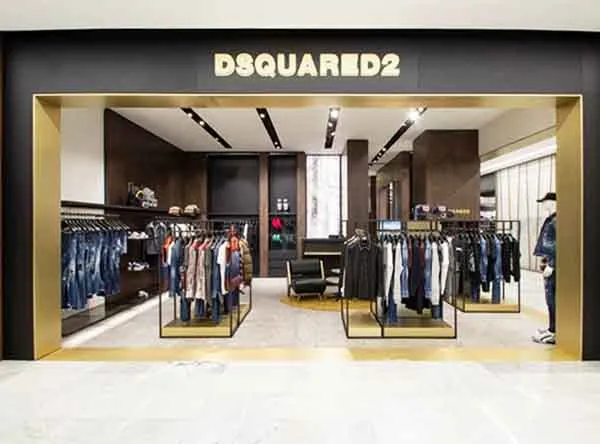 Mũ Dsquared2 Logo Print Six-Panel Cap BCM041305C04312 Màu Đen