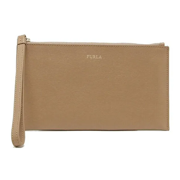 Túi Cầm Tay Clutch Furla Italia Ladies Desert EQ78 B30 Màu Nâu - Túi xách - Vua Hàng Hiệu