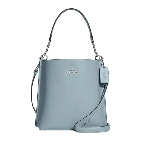 Túi Đeo Chéo Coach Mollie Bucket Bag 22 CA177 Màu Xanh Blue - Túi xách - Vua Hàng Hiệu