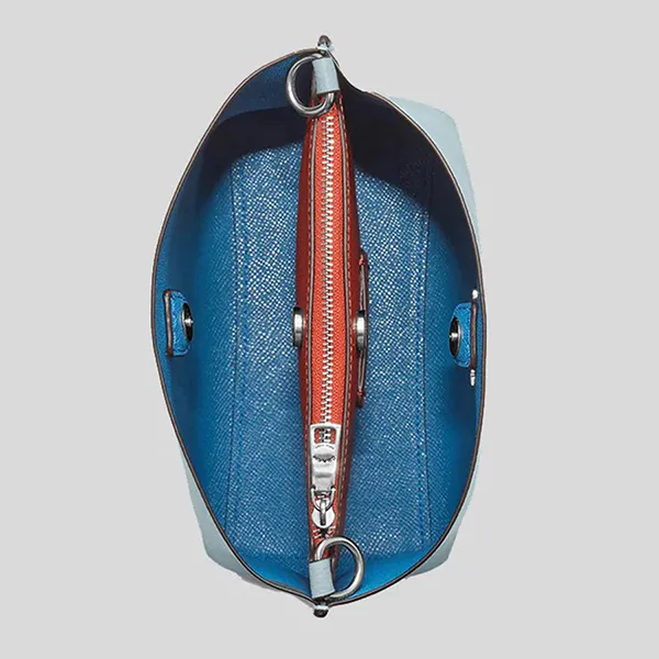 Túi Đeo Chéo Coach Mollie Bucket Bag 22 CA177 Màu Xanh Blue - Túi xách - Vua Hàng Hiệu