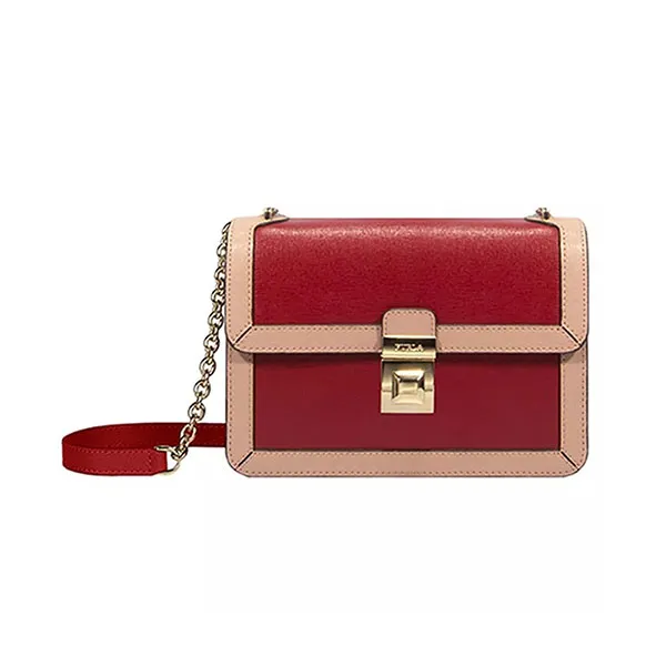 Túi Đeo Chéo Furla Badedix Dixie Desert H Chalk Màu Đỏ