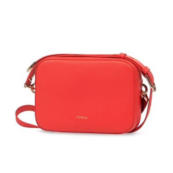 Túi Đeo Chéo Furla Fuoco Block Mini Crossbody Màu Đỏ