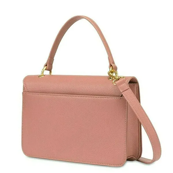 Túi Đeo Chéo Love Moschino Bag JC4209 Flap Shoulder Bag With Foulard And Shoulder Strap Màu Nâu