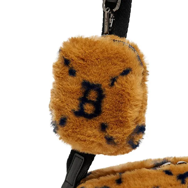 Túi Đeo Chéo MLB Dia Monogram Fur Cross Bag New York Yankees 3ACRM1026-43BGD Màu Nâu - Túi xách - Vua Hàng Hiệu