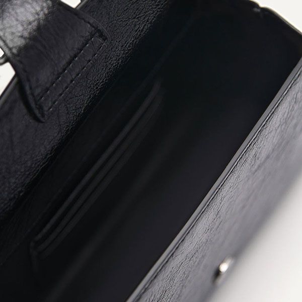 Túi Đeo Chéo Nữ Pedro Brno Top Handle Bag Black PW2-55060019 Màu Đen - 5