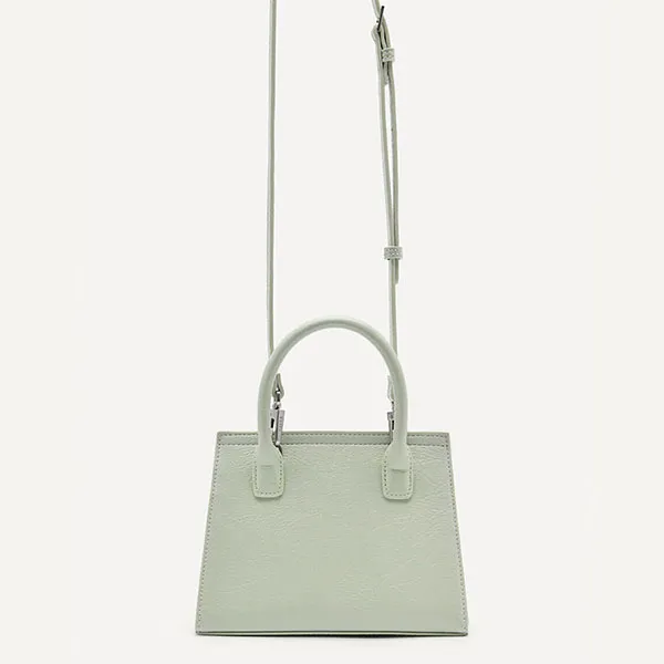 Túi Đeo Chéo Nữ Pedro Brno Top Handle Bag Light Green 55060019 Màu Xanh Nhạt