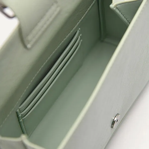 Túi Đeo Chéo Nữ Pedro Brno Top Handle Bag Light Green 55060019 Màu Xanh Nhạt
