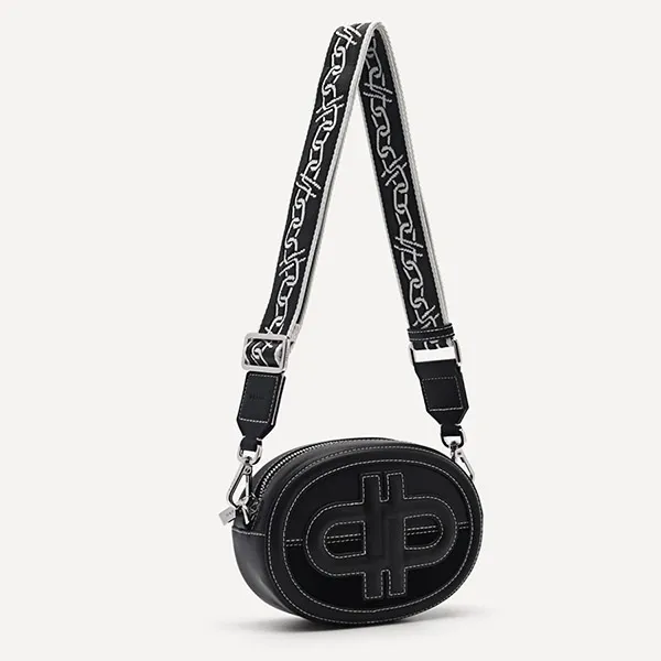Túi Đeo Chéo Nữ Pedro Icon Leather Shoulder Bag 76610062 Màu Đen