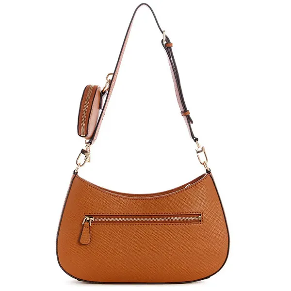Túi Đeo Vai Guess Shoulder Bag For Women Màu Nâu - Túi xách - Vua Hàng Hiệu