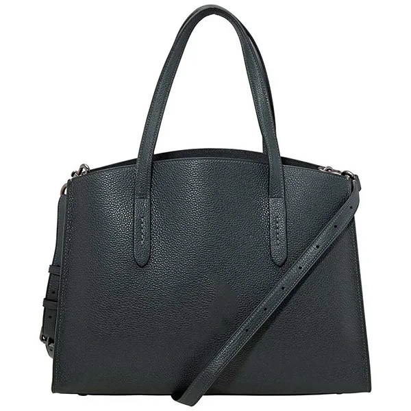 Túi Tote Coach Green Charlie Carryall Bag 25137 GMN1A Màu Xanh Đậm