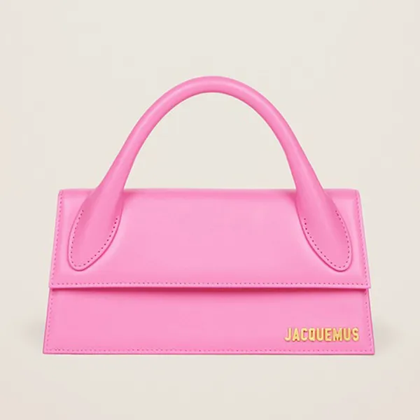 Túi Xách Jacquemus Le Papier Long Signature Handbag 213BA004-3060-430 Size 22 Màu Hồng