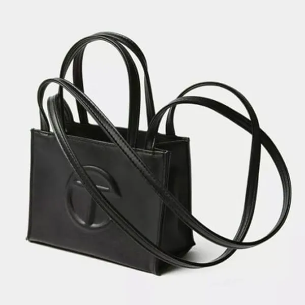 Túi Xách Telfar Shopping Bag Black Small Màu Đen