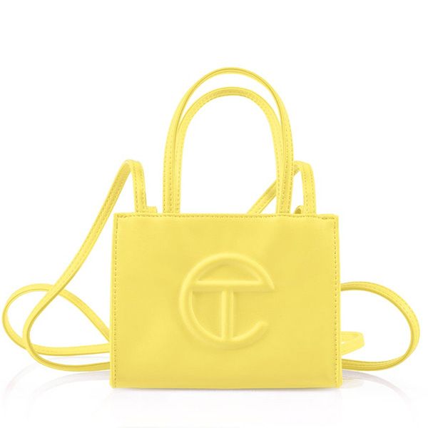 Túi Xách Telfar Shopping Bag Margarine Màu Vàng Bơ - 1