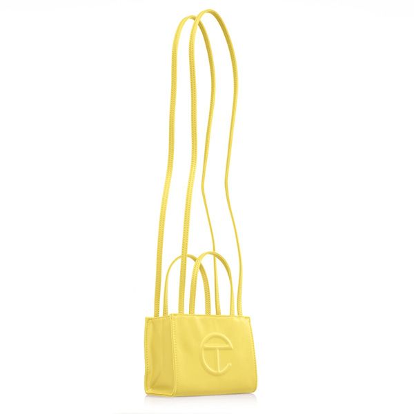 Túi Xách Telfar Shopping Bag Margarine Màu Vàng Bơ - 3